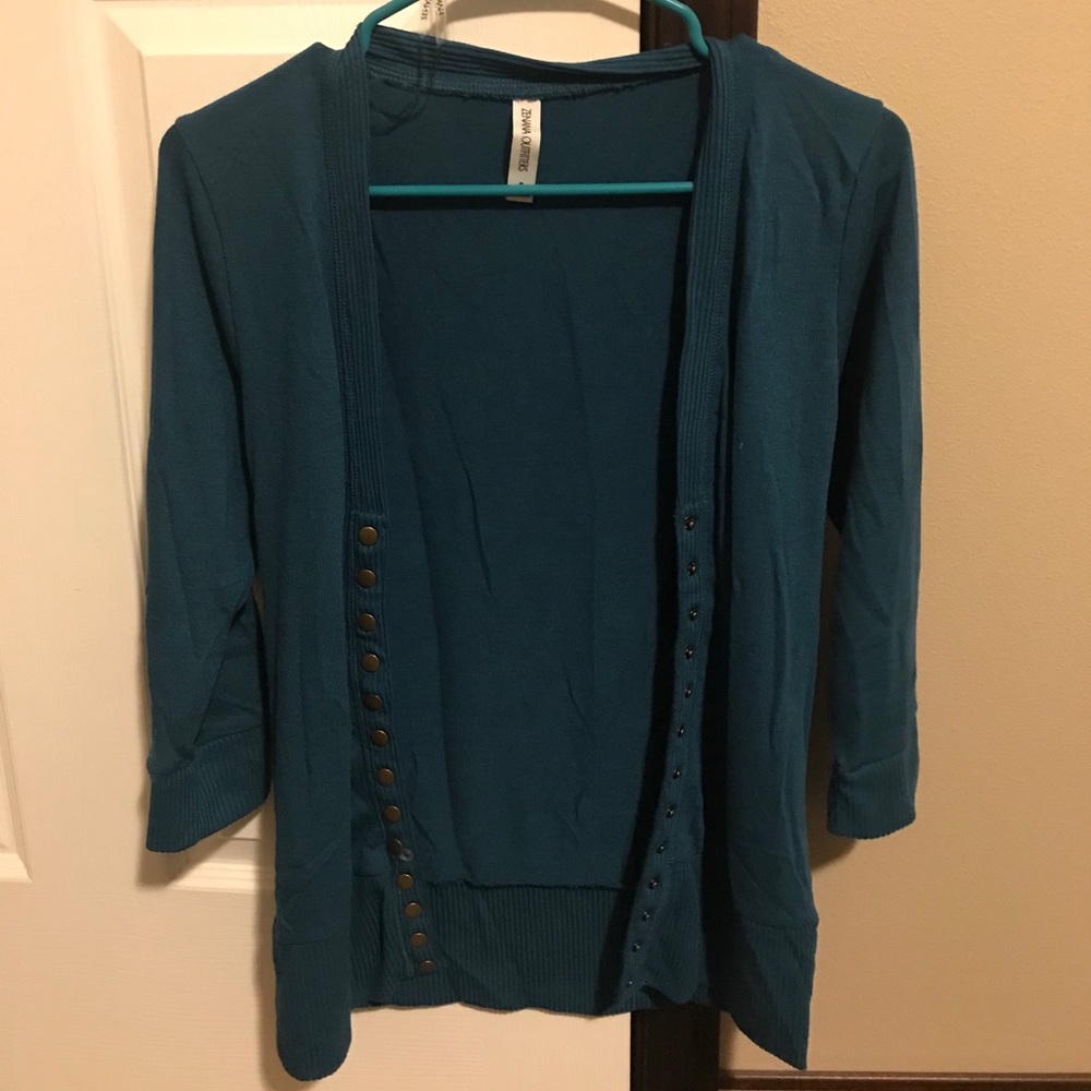 Snap Front Cardigan